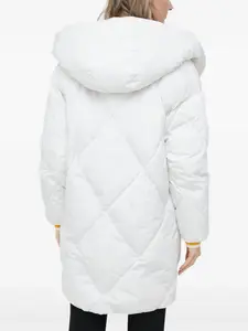 Стеганая куртка с капюшоном Geox, белый