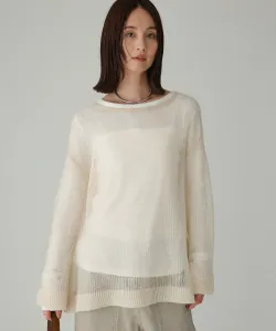 Пуловер с силуэтом «клеш» Babylone, цвет Ivory 52