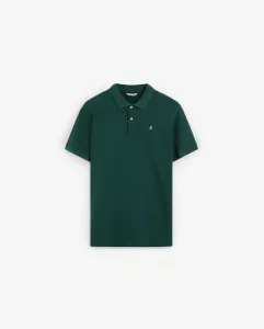 Мужская хлопковая поло обычного кроя Scalpers, серо-зеленый