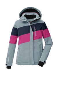 Детская горнолыжная куртка бирюзового цвета Killtec