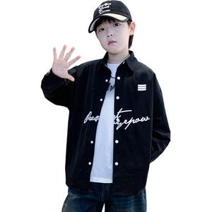 Детская повседневная рубашка с лацканом Moderate EASTERN CAMEL, черный