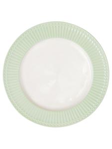 Тарелка обеденная ALICE PALE GREEN Зеленый Greengate