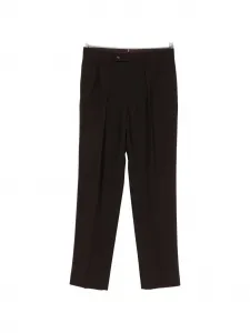 Плиссированные брюки Caruso, коричневый