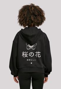 Толстовка SAKURA FLOWER - Hoodie F4NT4STIC, черный