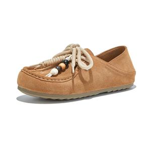 Низкие повседневные кроссовки для женщин POOQ, Coffee