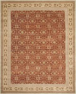 Ковер SAFAVIEH, 244 x 305 см, - коллекция Marrakech - большой - Rose & Ivory, ручная работа из шерсти, традиционный дизайн, идеально для гостиной, спальни, офиса, столовой (MRK120A)