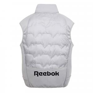 Пуховик-жилет Unisex со стойкой, легкий, Other Reebok, серый