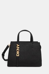 Кожаная сумочка Dkny со съемным ремнем, черный