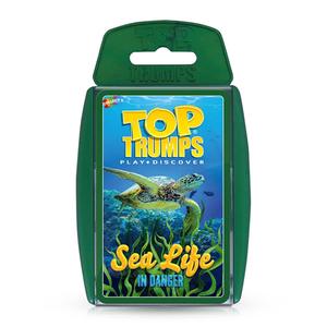 Настольная игра Sealife In Danger Top Trumps