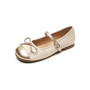 Туфли Мэри Джейн на плоской подошве, женские, абрикосового цвета TAFN, Apricot