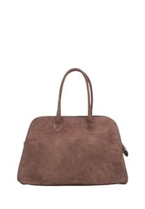 Сумка ESTRO TYPU KUFEREK Z WŁOSKIEGO , Dark Brown