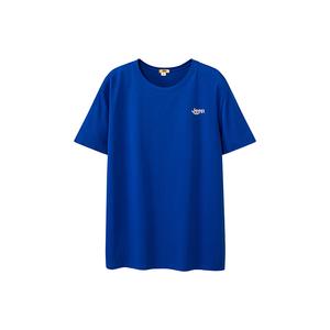 Футболка Unisex Crew Neck тонкая прямая посадка Jeep, klein синий