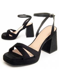 Сандалии Festsand3 черного цвета Montevita