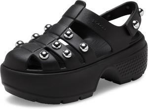 Мужские сандалии Crocs Stomp Stud Fisherman, черный