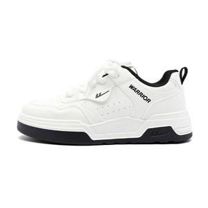 WARRIOR Износостойкие низкие кроссовки для скейтбординга, увеличивающие рост, женские, белые, черные