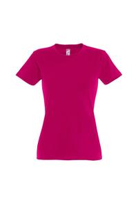 Футболка Imperial Heavy с короткими рукавами SOL'S, розовый