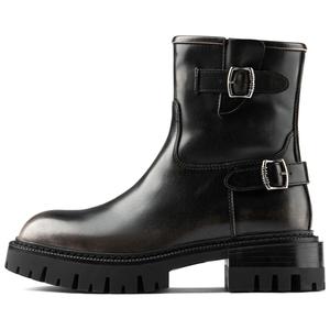 Ботильоны Dezhou Accent 2 см женские 73Hours, Black Apricot