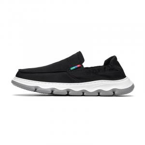 CARTELO Легкие офисные дышащие слипоны на мягкой подошве повседневные мужские туфли черные, цвет Black