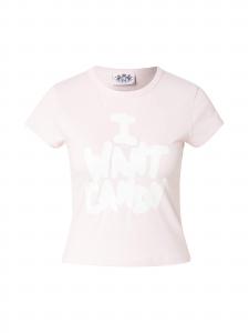 Juicy Couture Футболка 'I WANT CANDY' в цвете Rose
