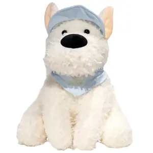 Очаровательная плюшевая кукла щенка вест хайленд уайт терьера высотой 30см/35см Dolls and bears dance