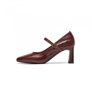 Туфли на высоком каблуке 7 см, женские ST&SAT, Black