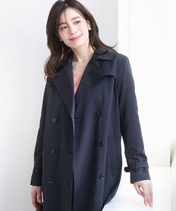 Базовый тренч из саржи/можно стирать Ofuon, цвет Navy