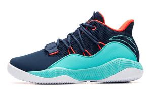 Кроссовки Anta kids Kids Lifestyle Shoes GS Mid-top Coastal Blue/fluorescent Aquatic Green/anta White/fluorescent Bright Crimson