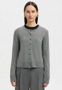 Кардиган Selected Femme THEA NOOS, Medium Grey Melange/Grey