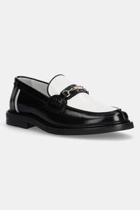 Кожаные мокасины Loafer Polido Filling Pieces, черный
