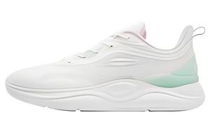 Кроссовки женские с низким верхом белый/зеленый/розовый Qiaodan