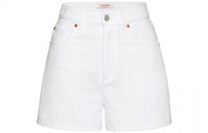 Джинсовые шорты женские Valentino, белый