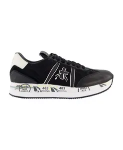 Черные кроссовки Conny для женщин Premiata, черный