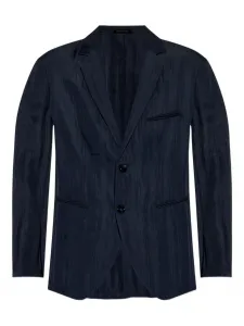 Пиджак на пуговицах Giorgio Armani, синий