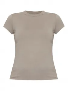 Футболка с отделкой швами Rick Owens, серый