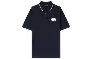 Футболка поло мужская темно-синяя EMPORIO ARMANI