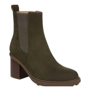 Женские ботинки Truckee Heeled Ankle Boots в Dark Khaki Vionic