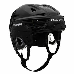 BAUER Новый хоккейный шлем RE-AKT 155, легкий защитный шлем для игры в хоккей, черный, размер M, без визора