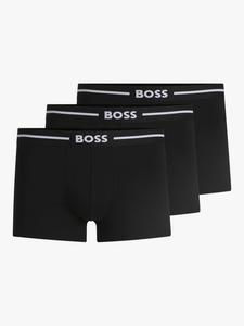 Плавки с жаккардовым поясом HUGO BOSS, черный