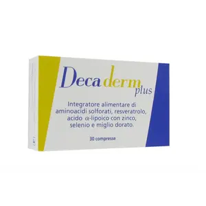 Добавка Decaderm Plus 30 таблеток для ногтей и волос