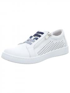 Белые низкие кеды Andrea Conti