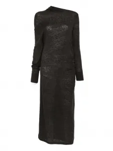 Платье миди Gisee с драпировкой Soeur, коричневый