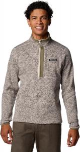 Columbia мужская толстовка Sweater Weather Half Zip, Dark Stone Heather
