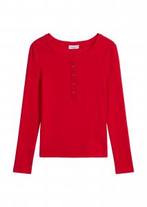 Marc O'Polo DENIM Лонгслив 'Serafino' в светло-красном цвете