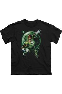 Футболка Green Lantern Galaxy Glow с коротким рукавом для детей Gildan