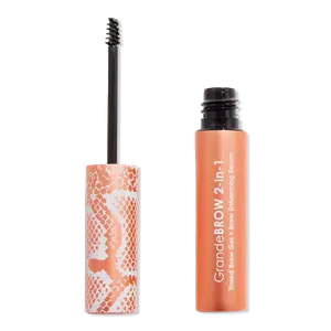Гель для бровей GrandeBROW 2-в-1 с тонирующим эффектом и сыворотка для улучшения формы бровей (дорожный формат) Grande Cosmetics, Taupe