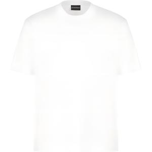 Футболка Emporio Armani Asv с тисненым логотипом Eagle GIORGIO ARMANI, белый