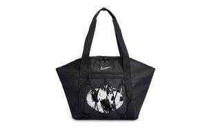 Nike Тканевая наплечная сумка унисекс черная, Hugging Pandas