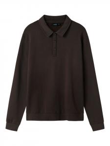 Толстовка шоколадно-коричневого цвета name it