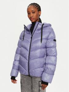 Пуховик стандартного кроя Frieda & Freddies, фиолетовый