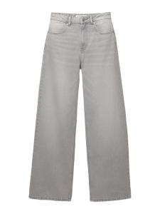 Джинсы с широкими штанинами Pull&Bear, Grey Denim